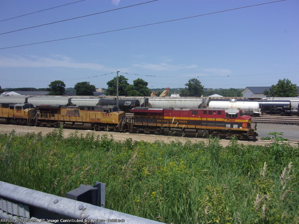 KCS 4843 & UP 5397